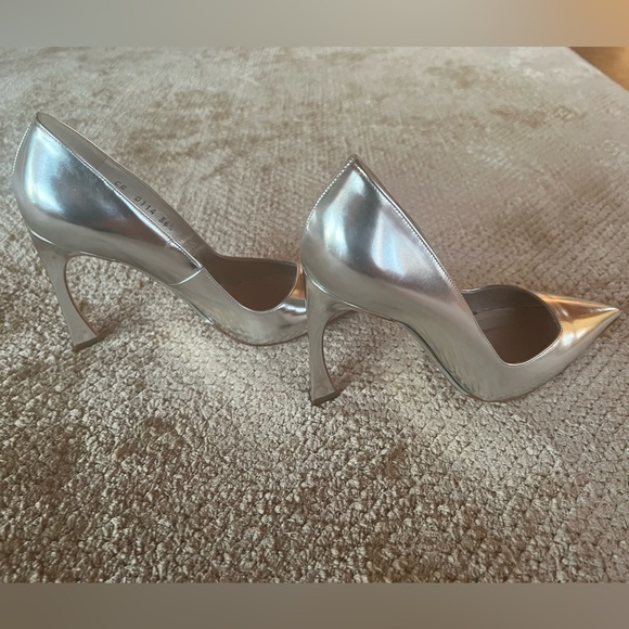 DIOR SILVER METALLIC PUMP - Picture 5 of 6